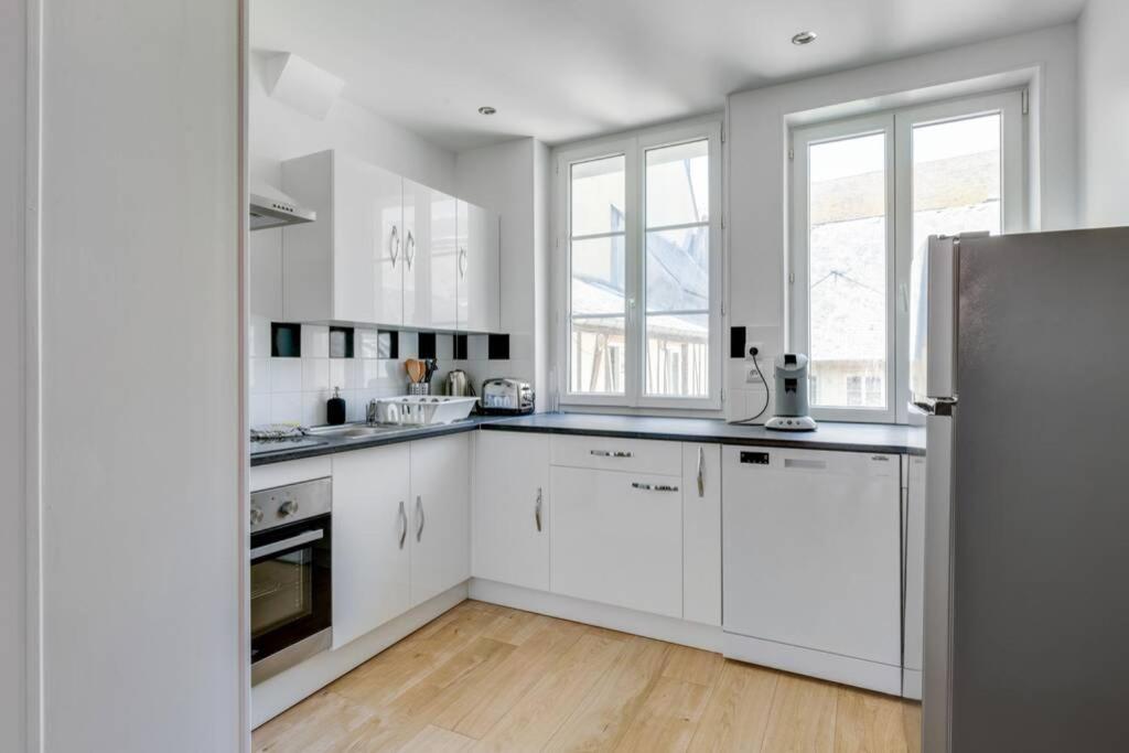 *** Le Refuge Dieppois *** Superbe Duplex Coeur De Ville Dieppe Bagian luar foto