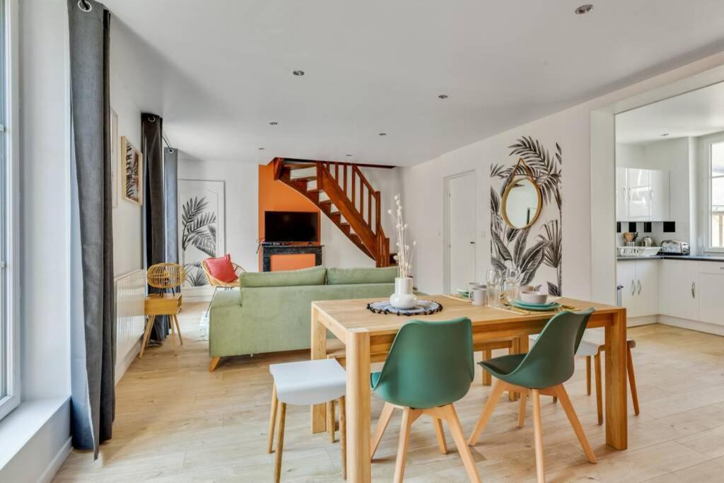 *** Le Refuge Dieppois *** Superbe Duplex Coeur De Ville Dieppe Bagian luar foto