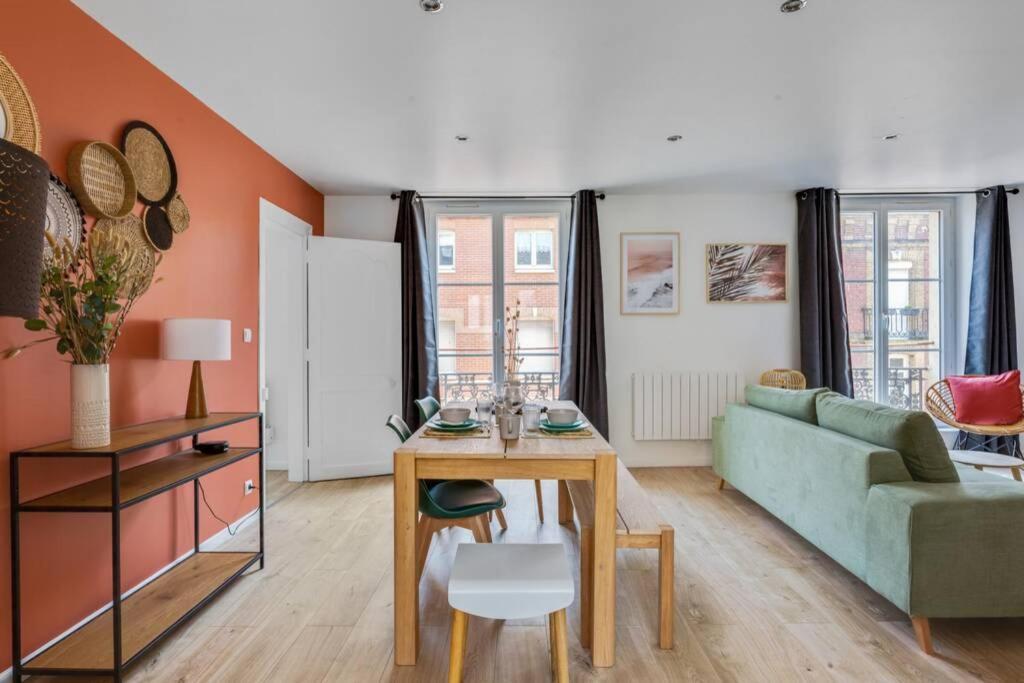 *** Le Refuge Dieppois *** Superbe Duplex Coeur De Ville Dieppe Bagian luar foto